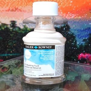 Dale-Rowney Simply Watercolour 75ml Masking Fluid Medium - Ideal for Artist